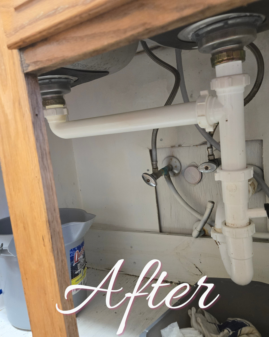 Shower head before replacement by Autism Plumber